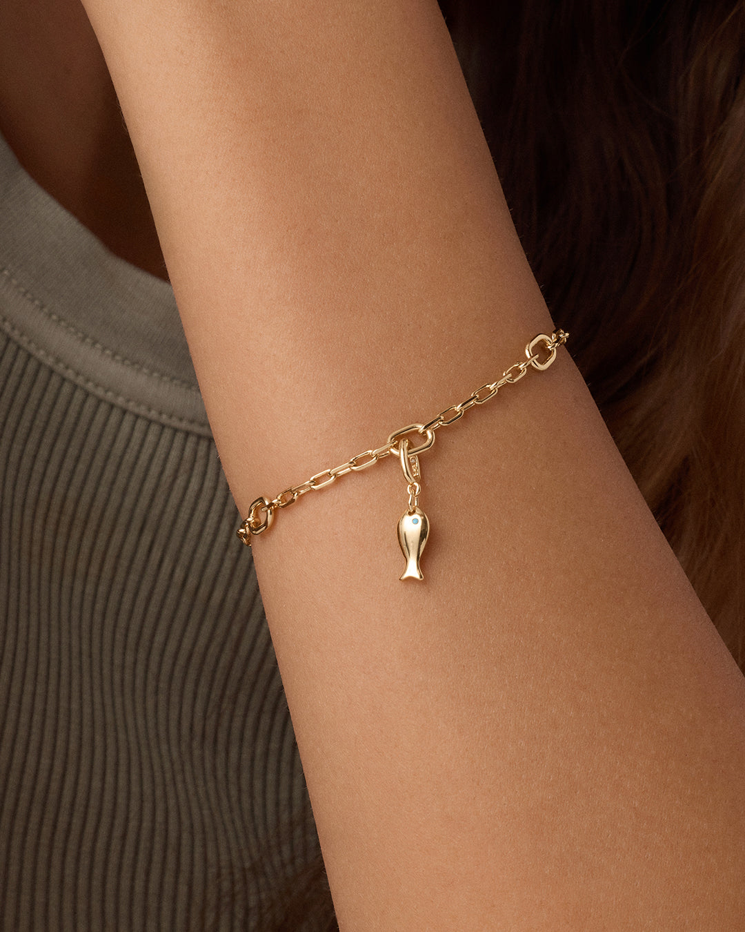 Alternative view of Fisherman Parker Charm