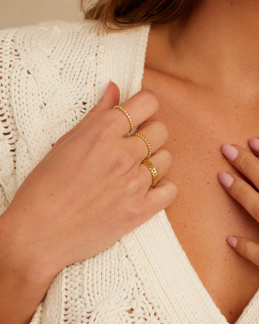 Alternative view of Mini Stackable Ring Set