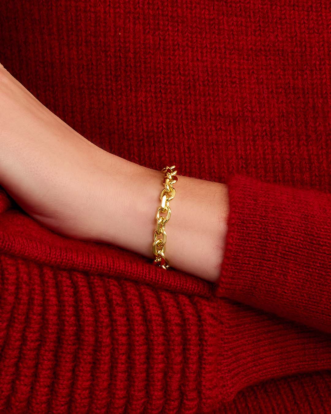 Alternative view of Asher Statement Bracelet