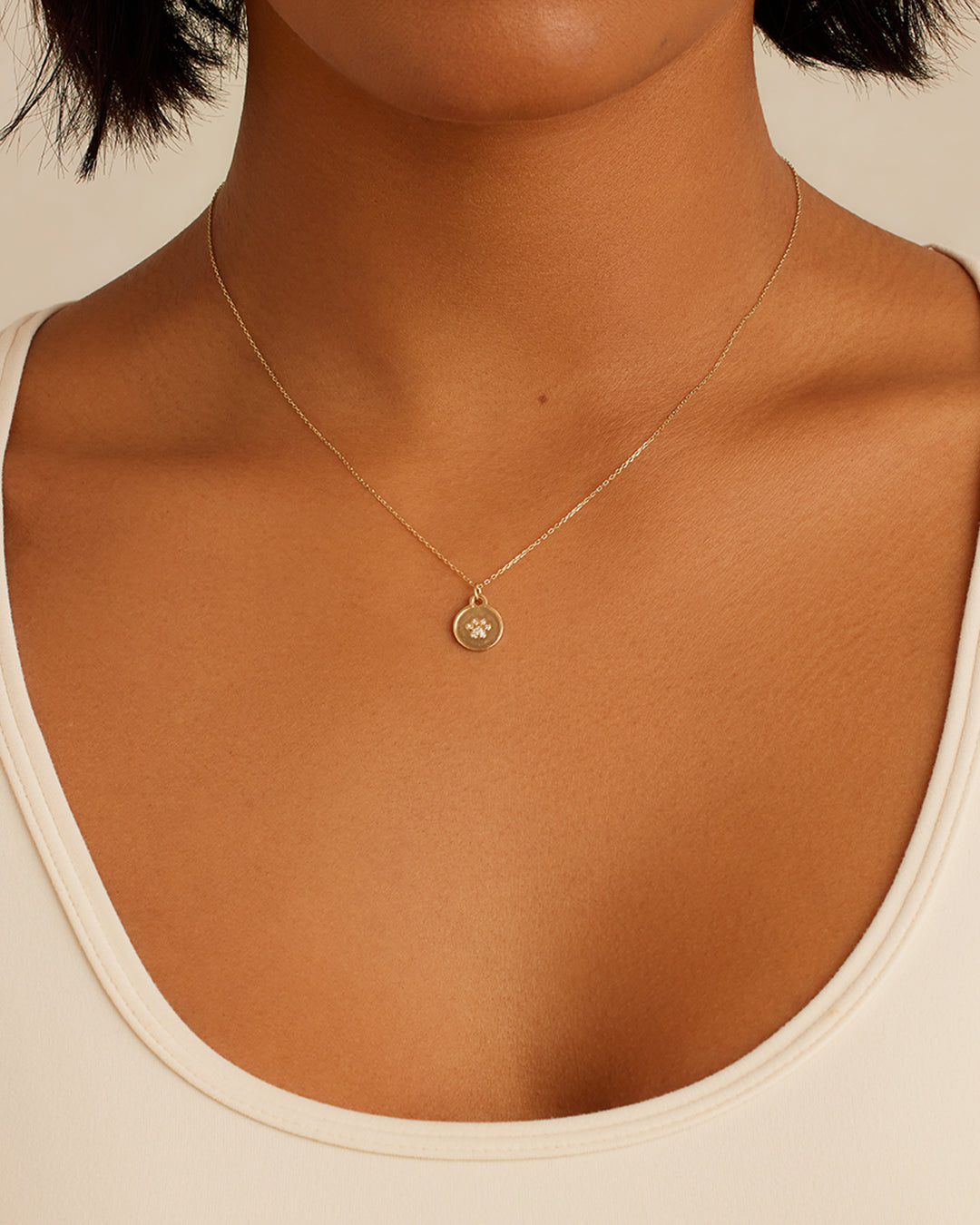 Alternative view of Diamond Paw Necklace
