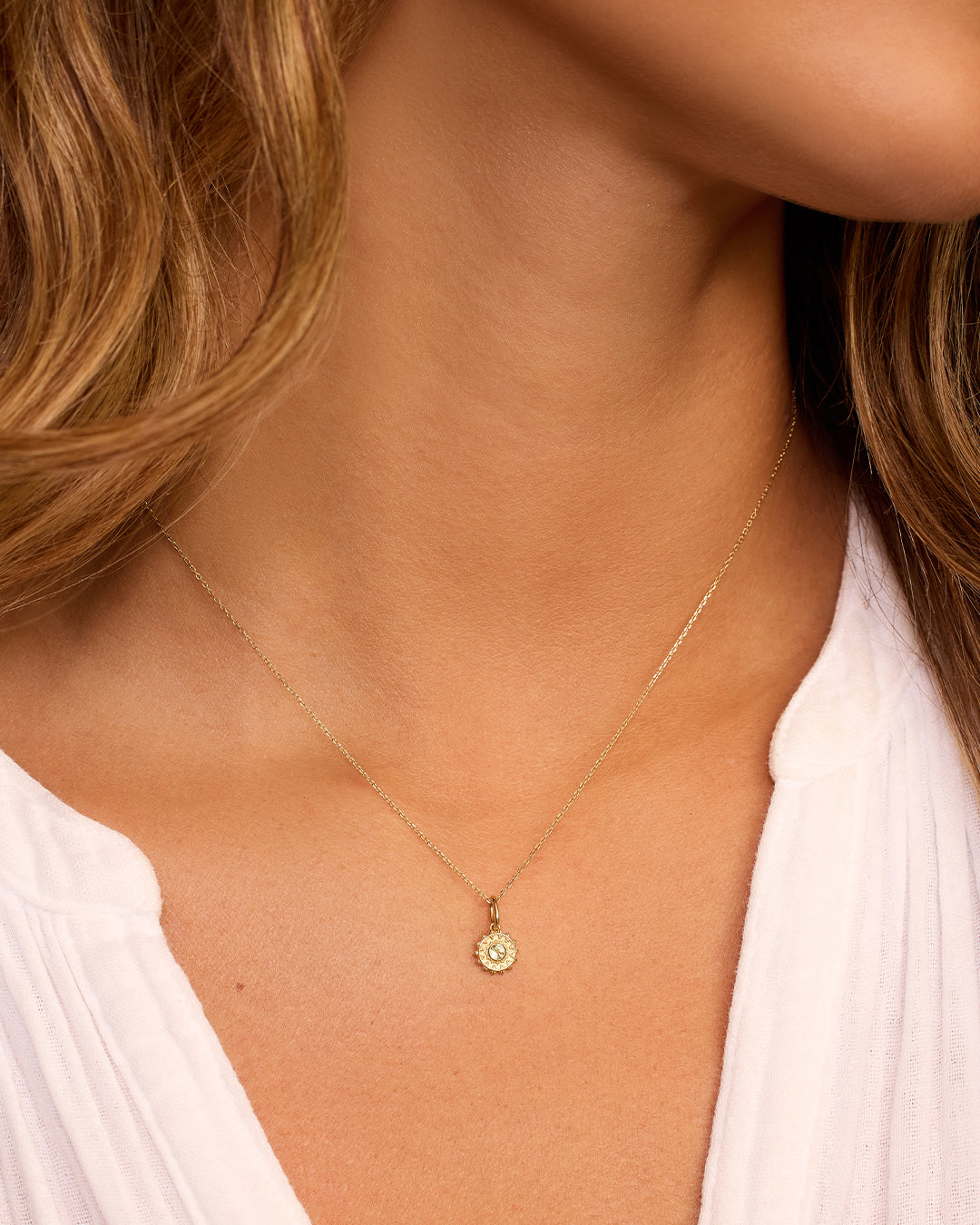 Alternative view of Sun Birthstone Charm
