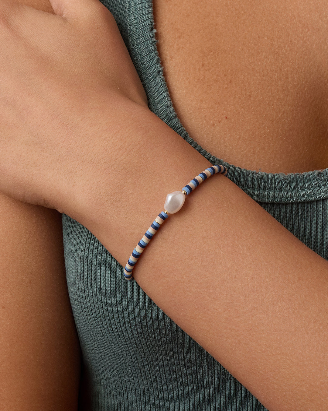 Alternative view of Harbor Pearl Bracelet