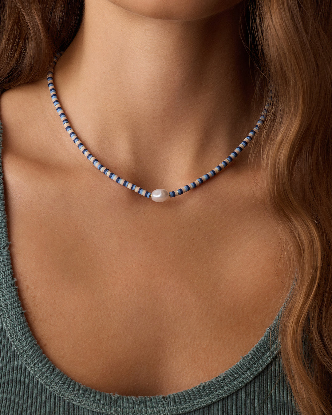 Alternative view of Harbor Pearl Necklace