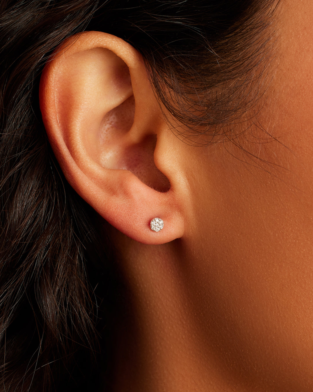 Alternative view of Diamond Pavé Studs