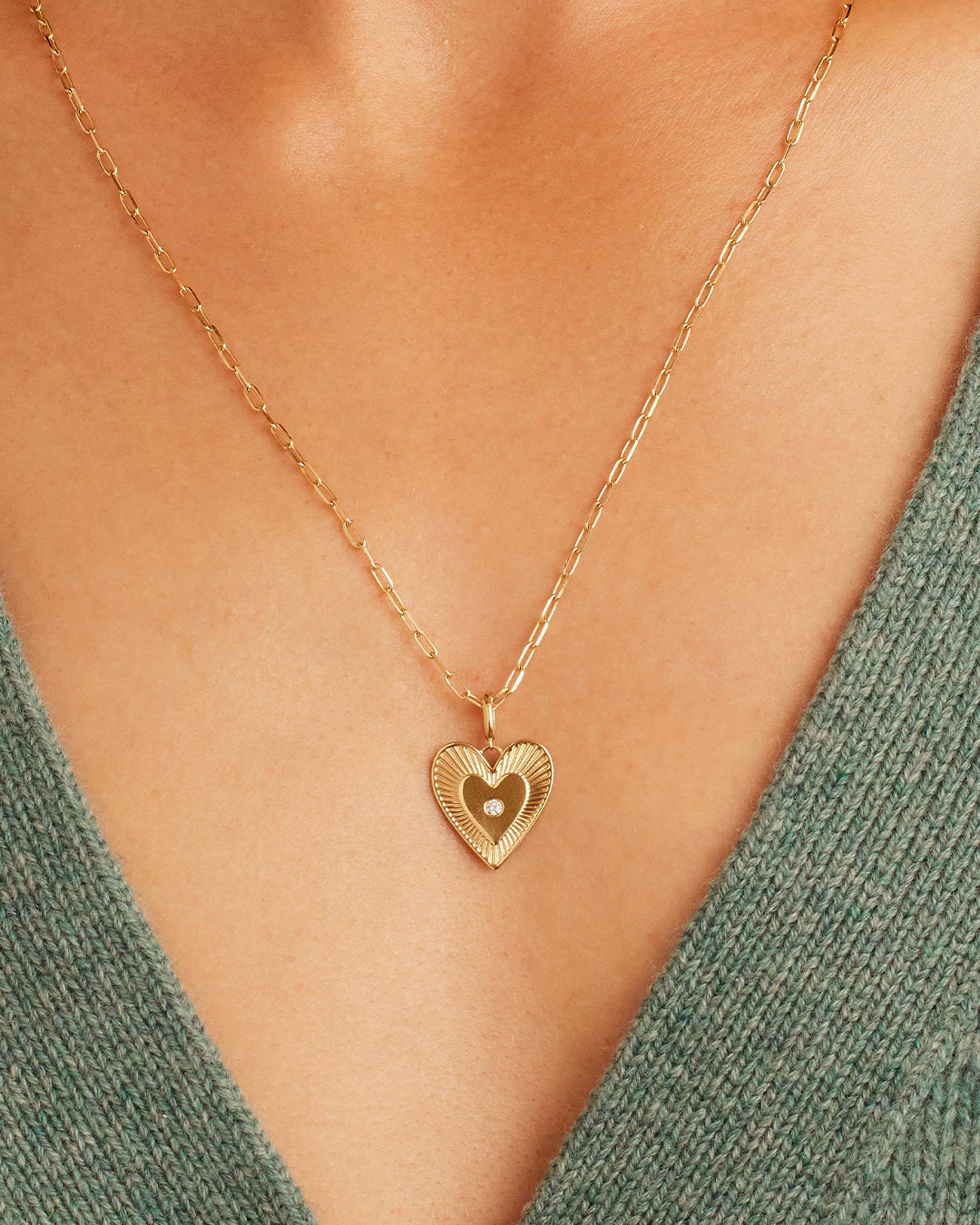 Alternative view of Diamond Love Charm