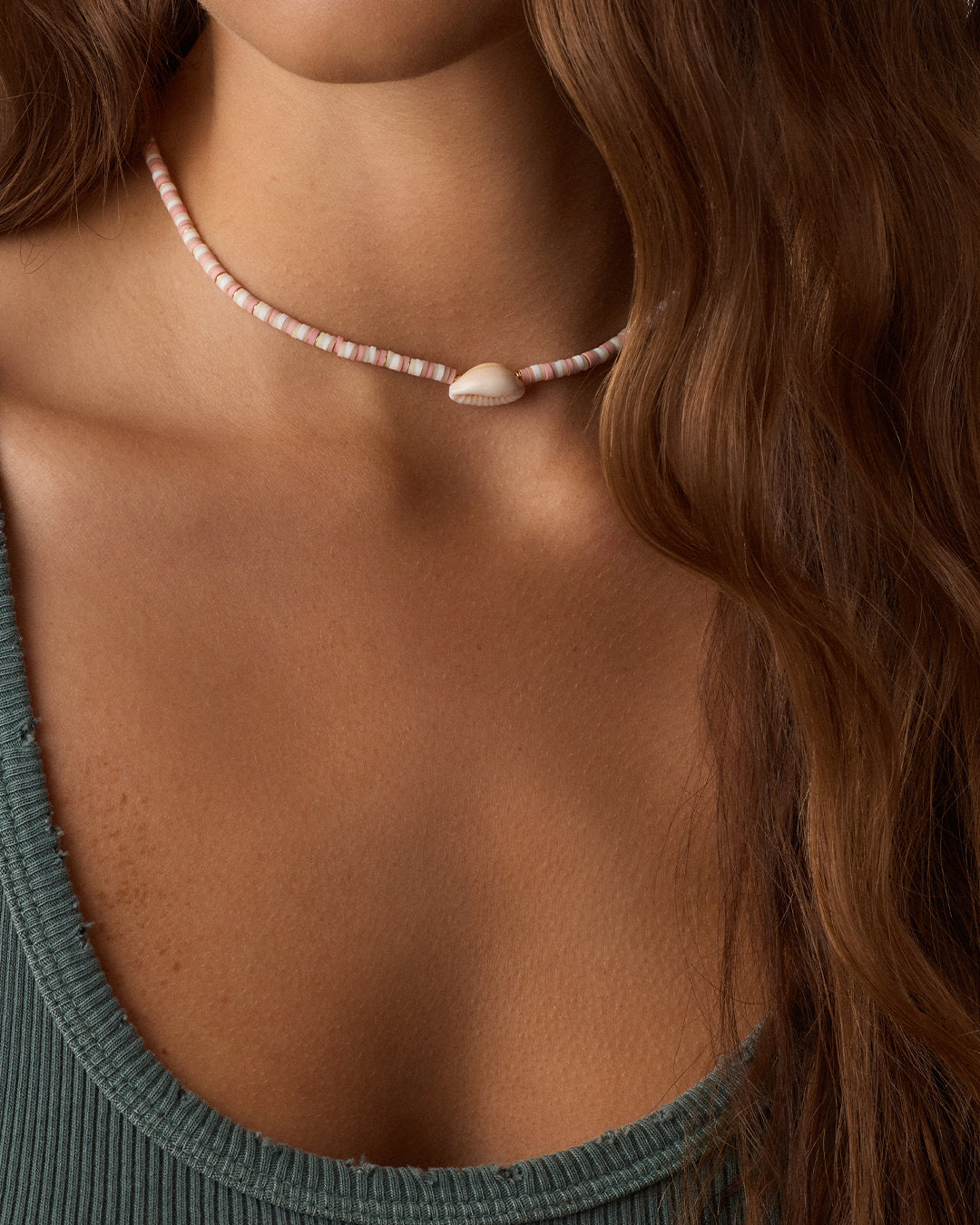 Alternative view of Harbor Shell Necklace