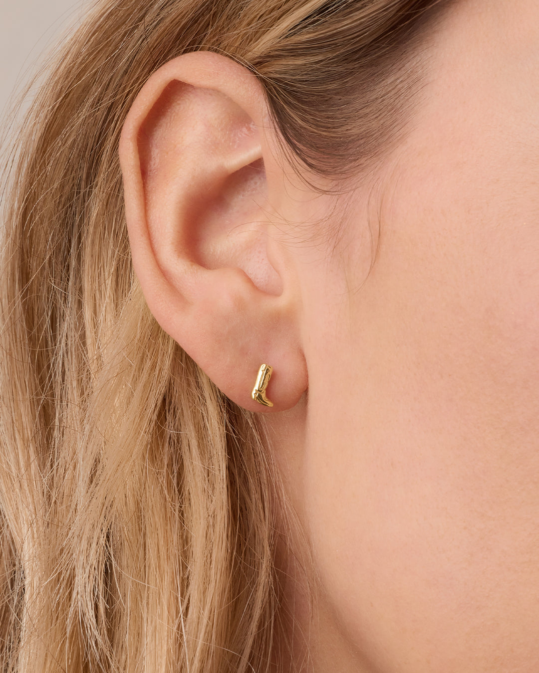 Alternative view of Cowboy Boot Single Stud