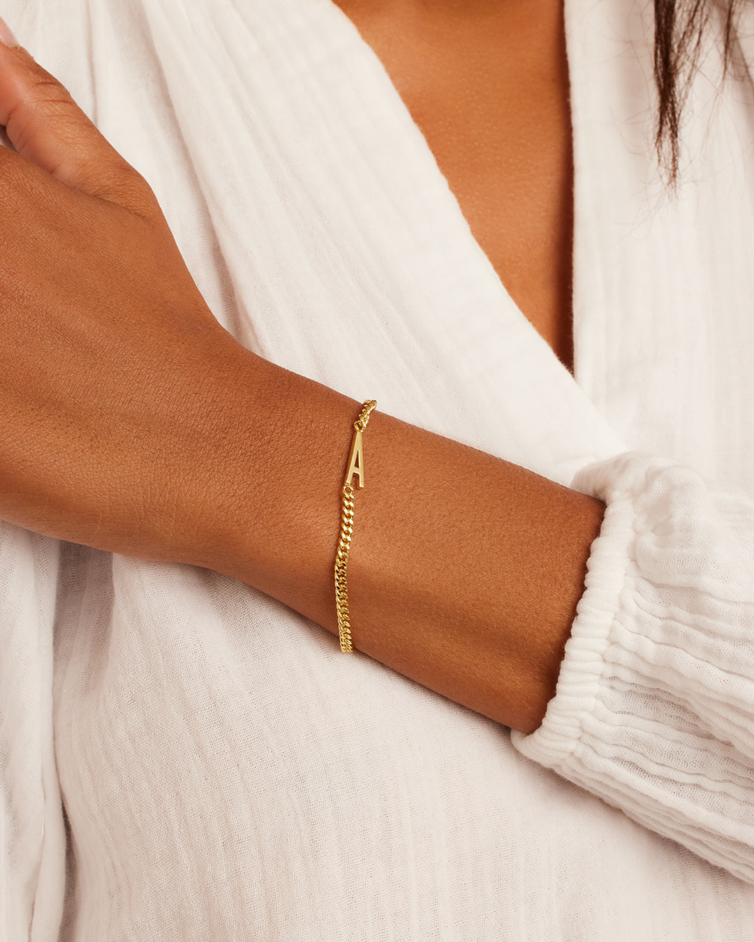 Alternative view of Wilder Alphabet Bracelet