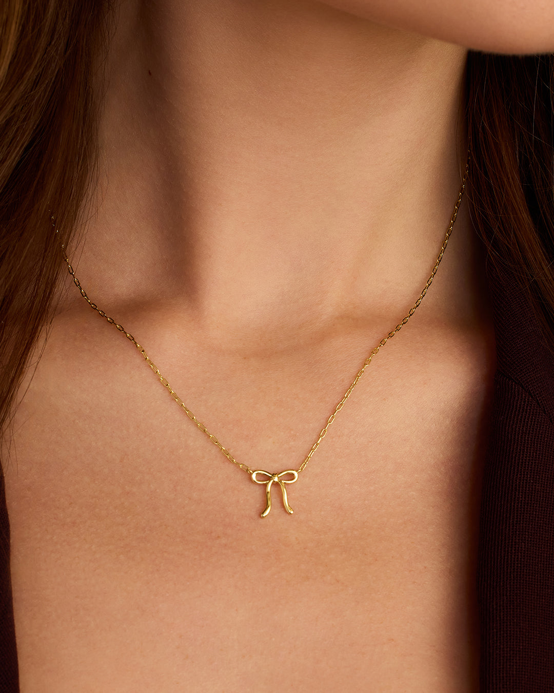 Alternative view of Put a Bow on it Necklace