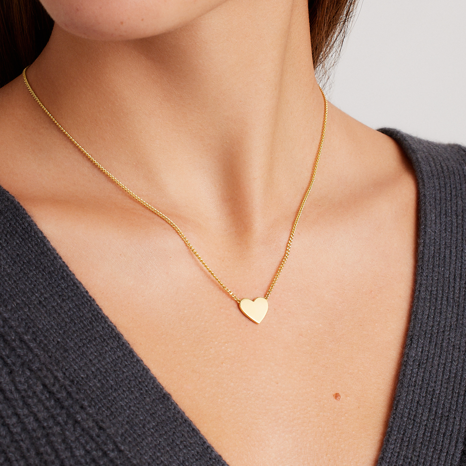 Alternative view of Bespoke Wilder Heart Necklace
