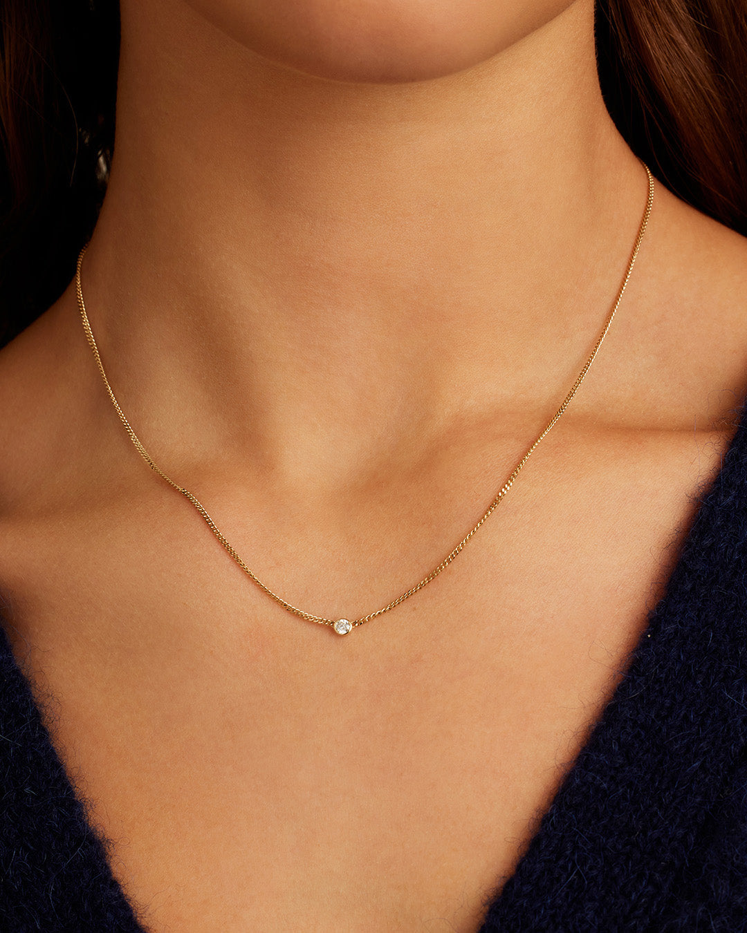 Alternative view of Diamond Wilder Necklace