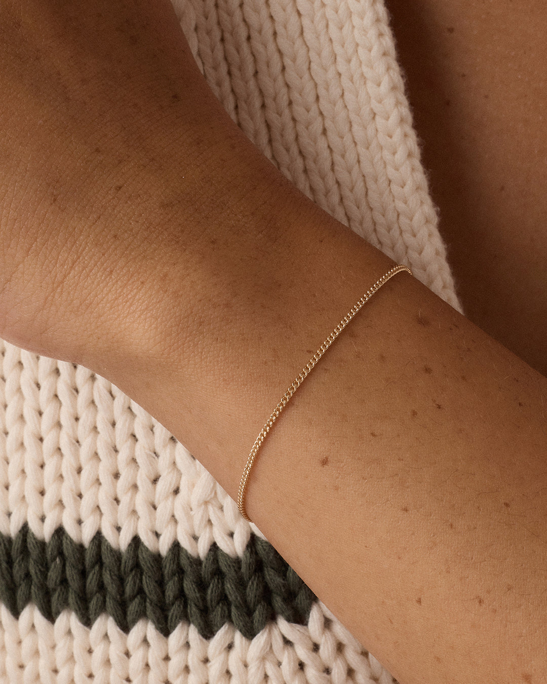 Alternative view of 14k Gold Wilder Mini Bracelet
