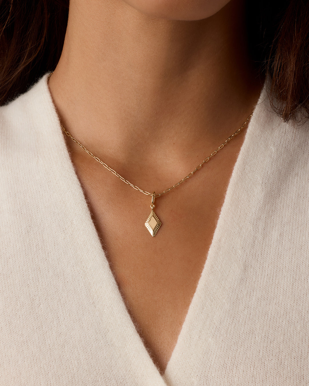 Alternative view of Diamond Parker Charm