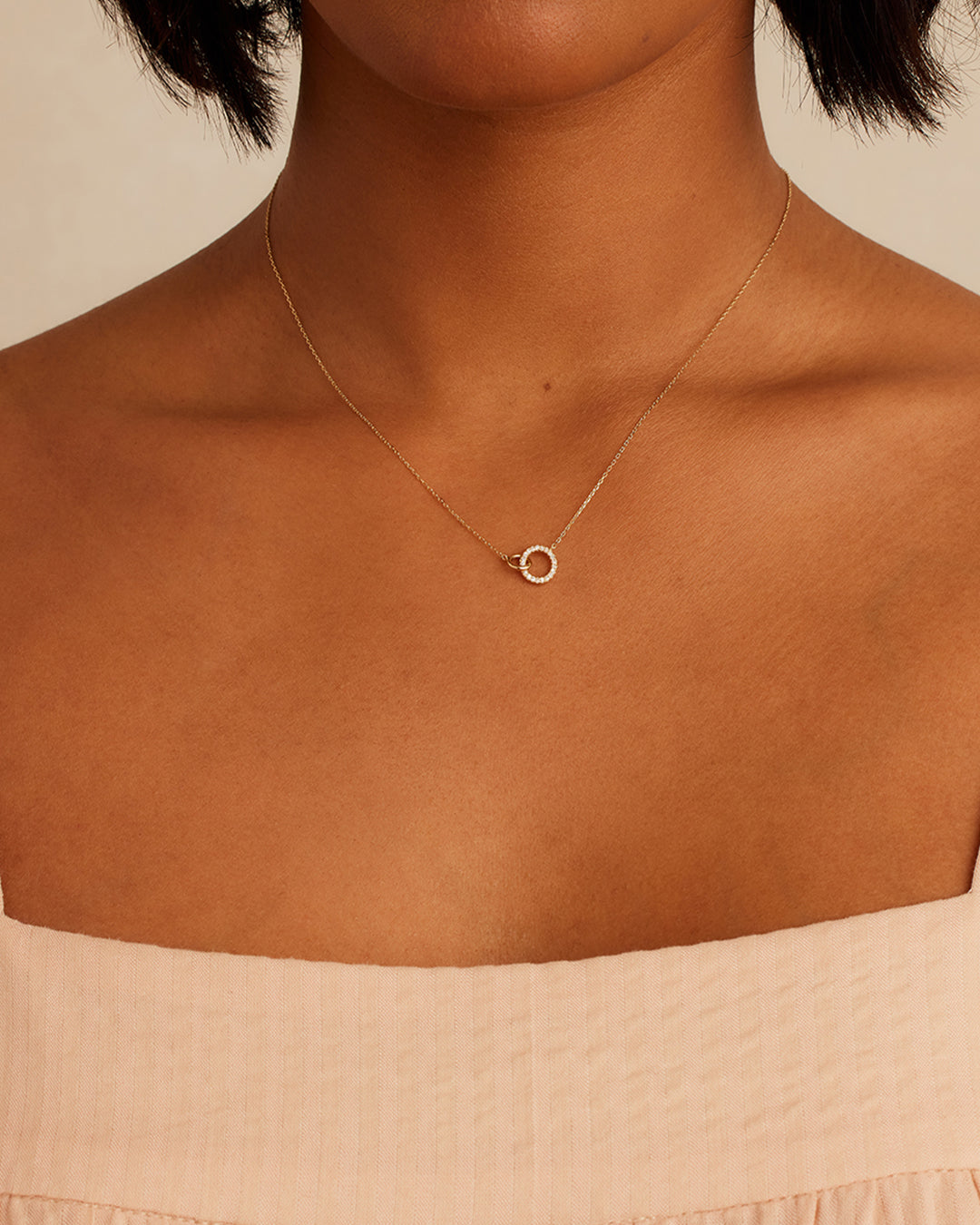 Alternative view of Diamond Wilshire Necklace