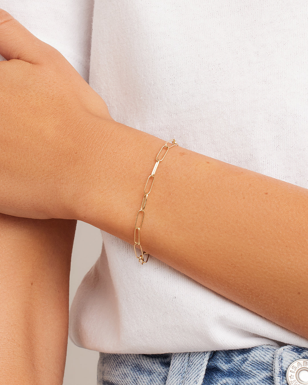 Alternative view of 14k Gold Parker Bracelet