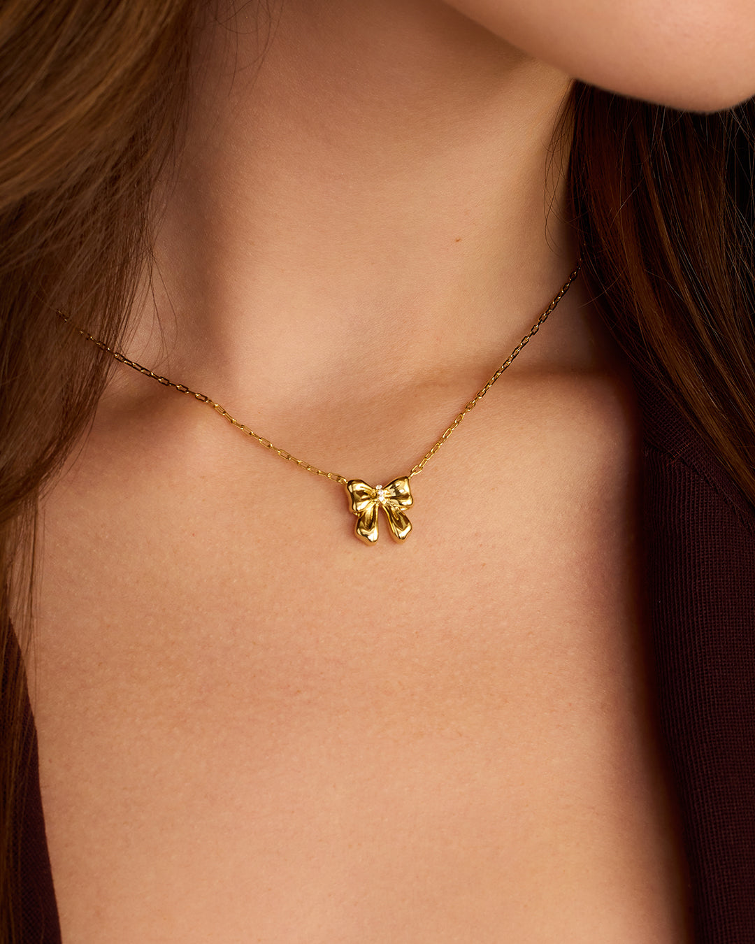 Alternative view of Bow Necklace