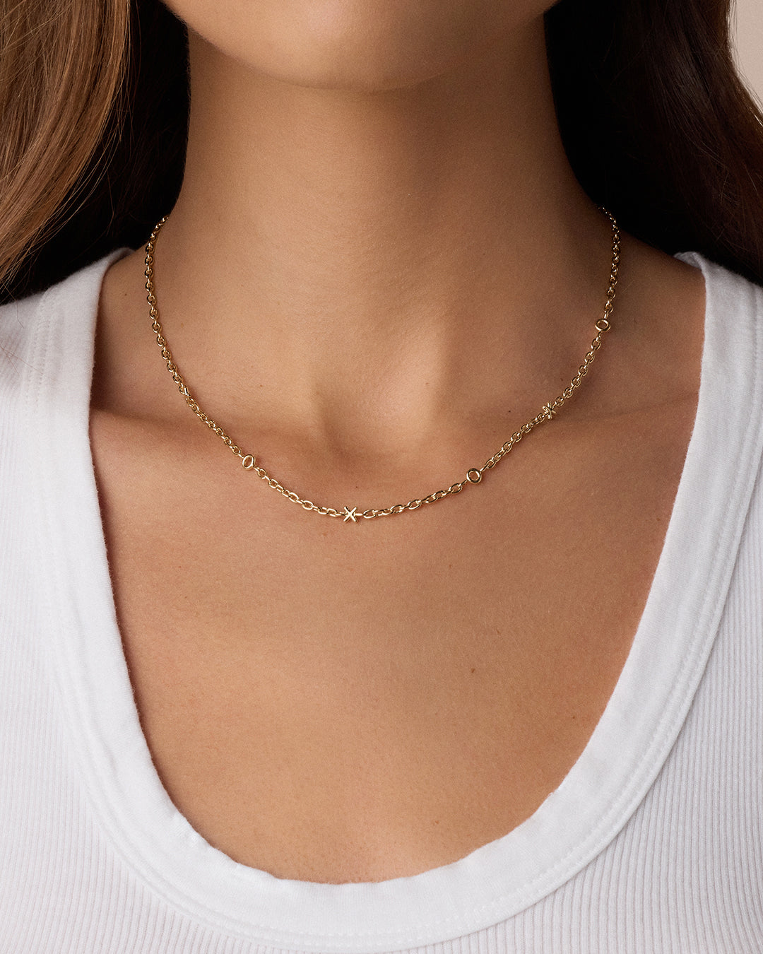 Alternative view of XOXO Necklace