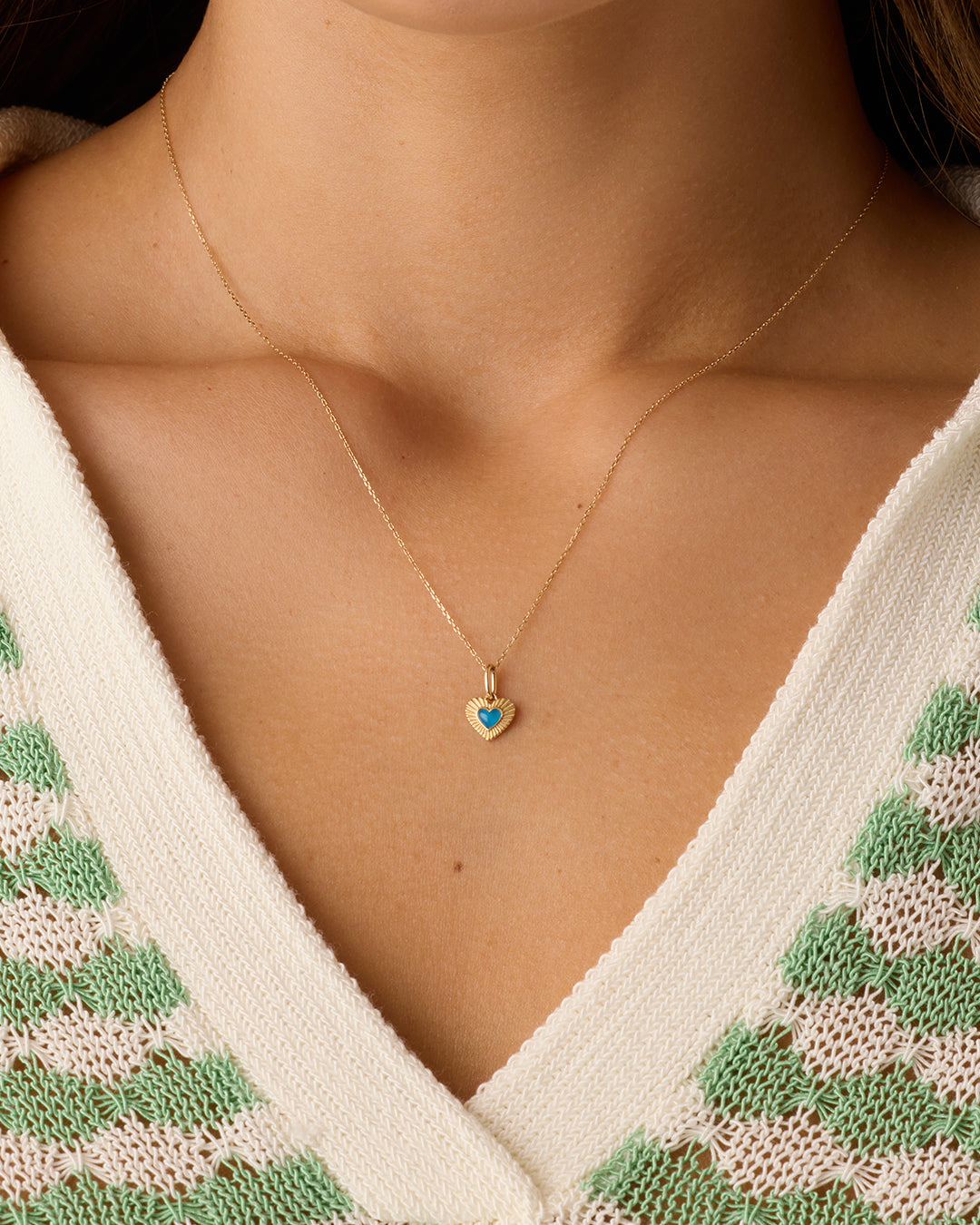 Alternative view of 14k Gold It's a Boy Charm Necklace