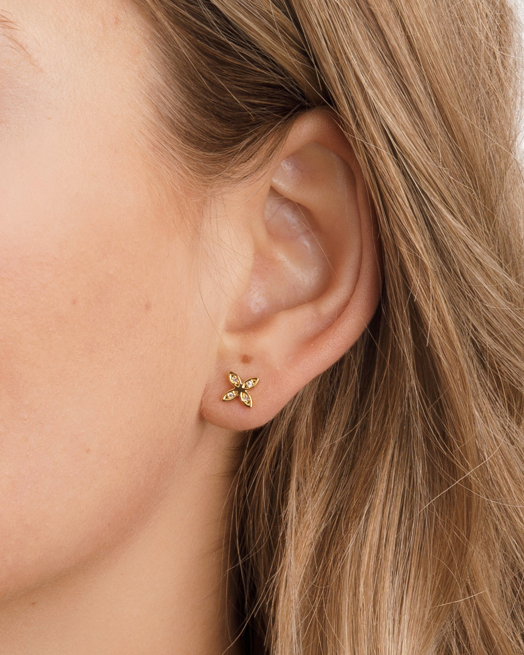 Alternative view of Flower Single Stud