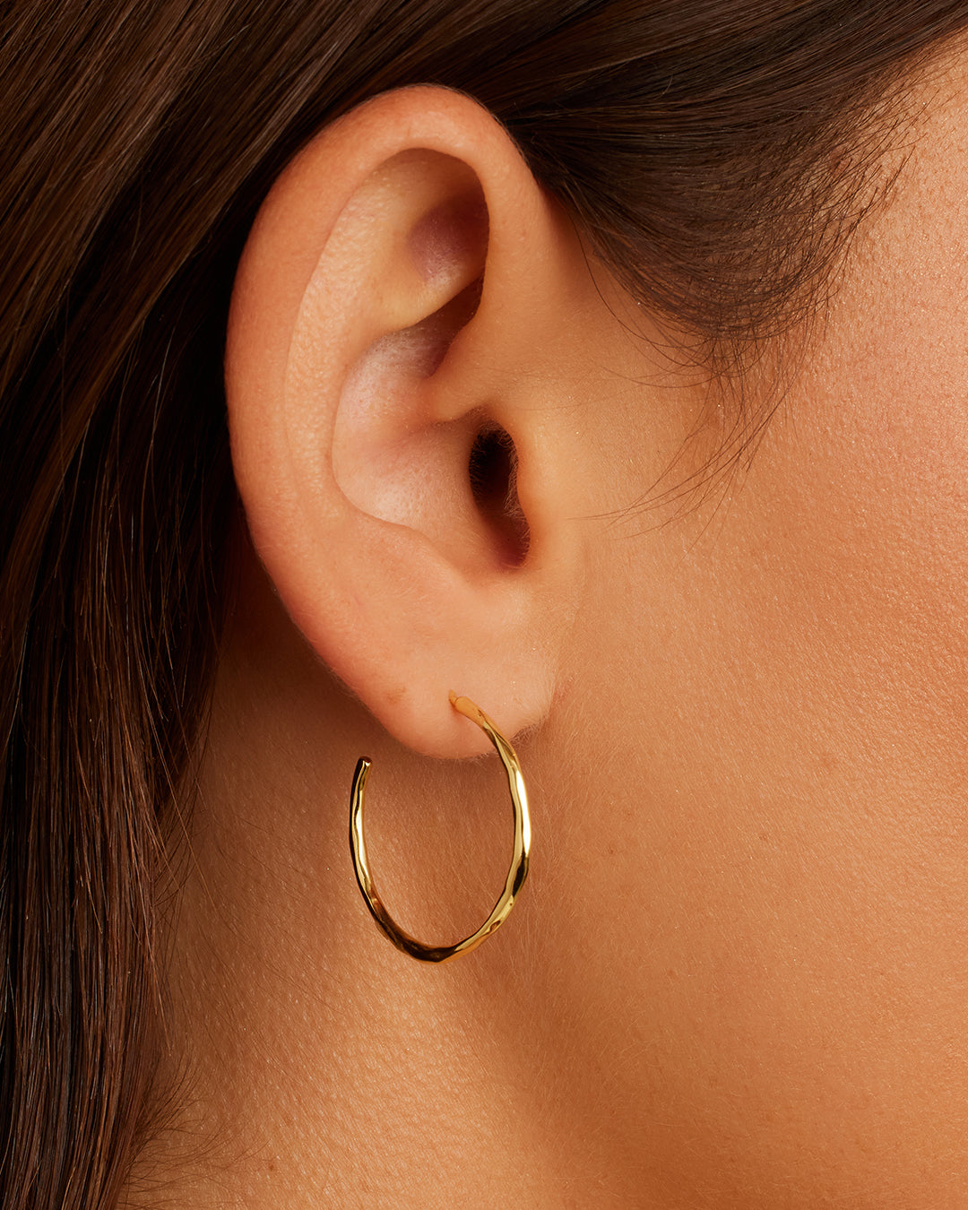 Alternative view of Taner Small Hoops