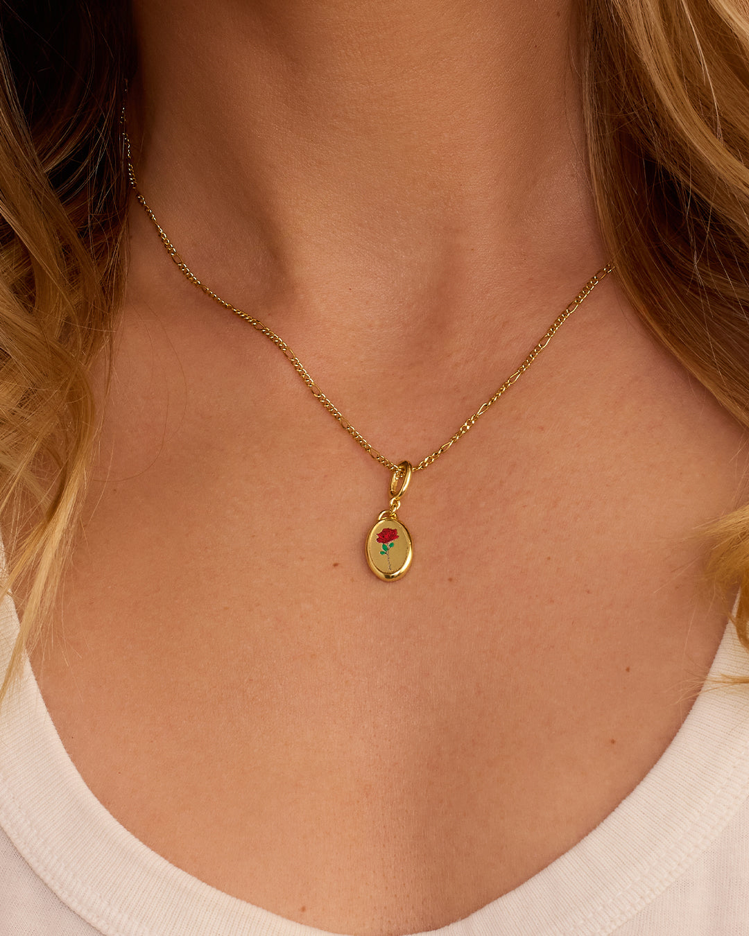 Alternative view of Rose Coin Parker Charm