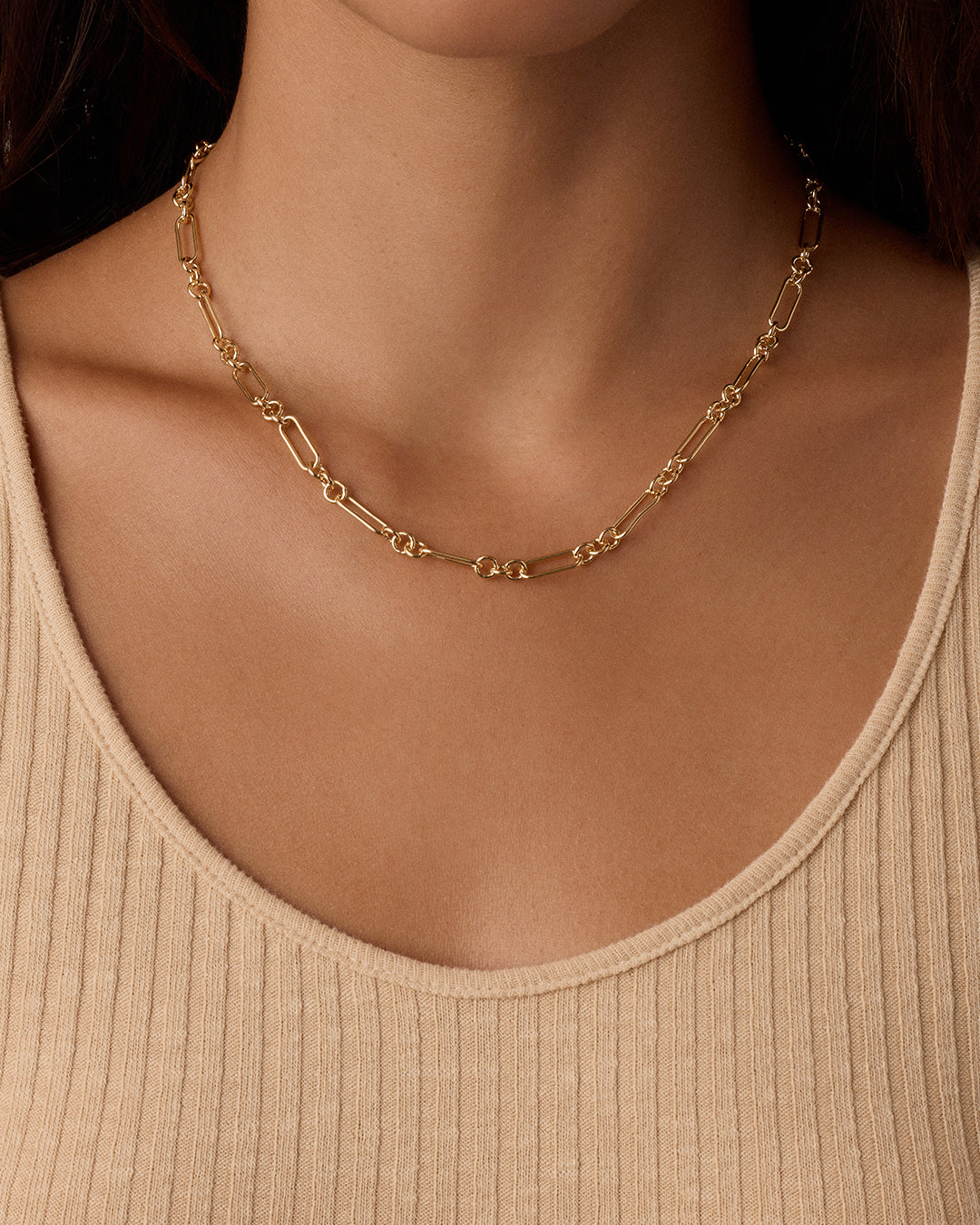 Alternative view of Reed Link Necklace