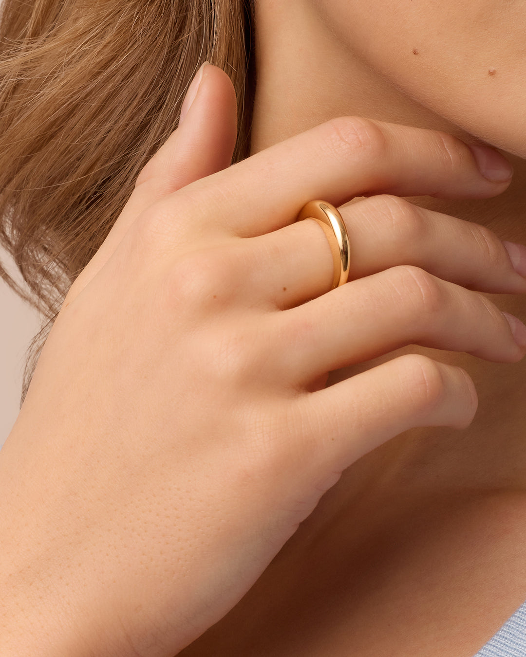 Alternative view of Lou Stacking Ring