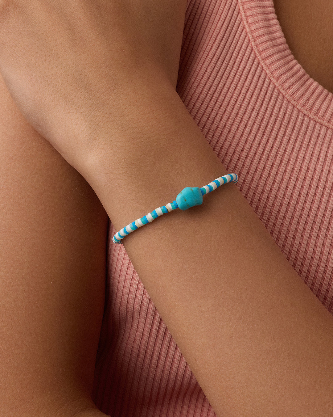 Alternative view of Harbor Turquoise Bracelet