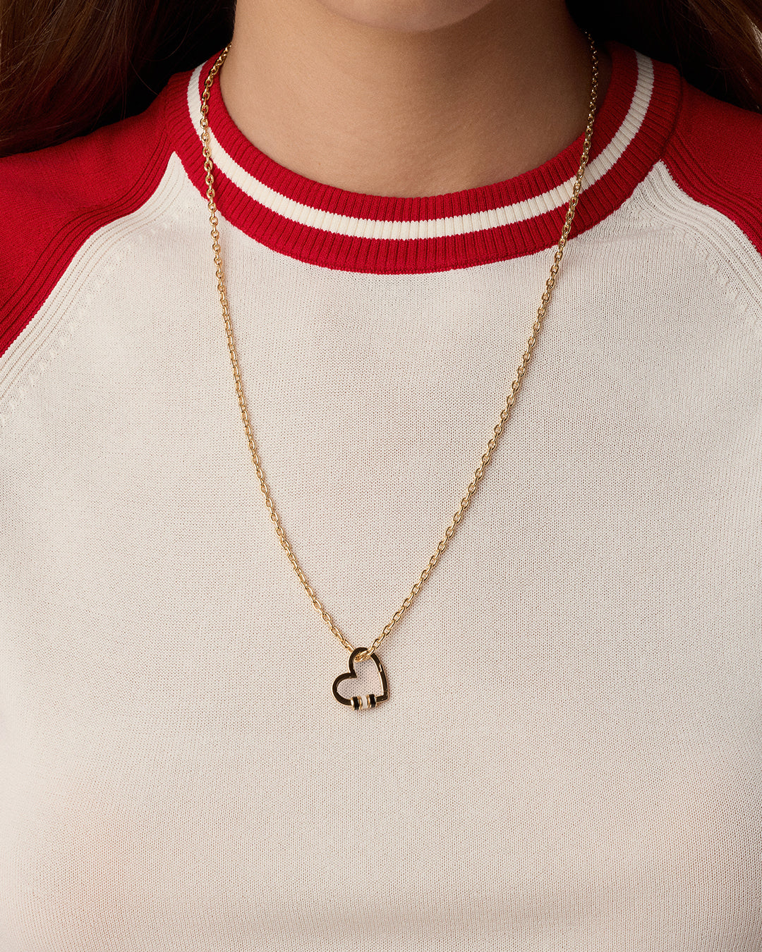 Alternative view of Campbell Heart Carabiner Charm