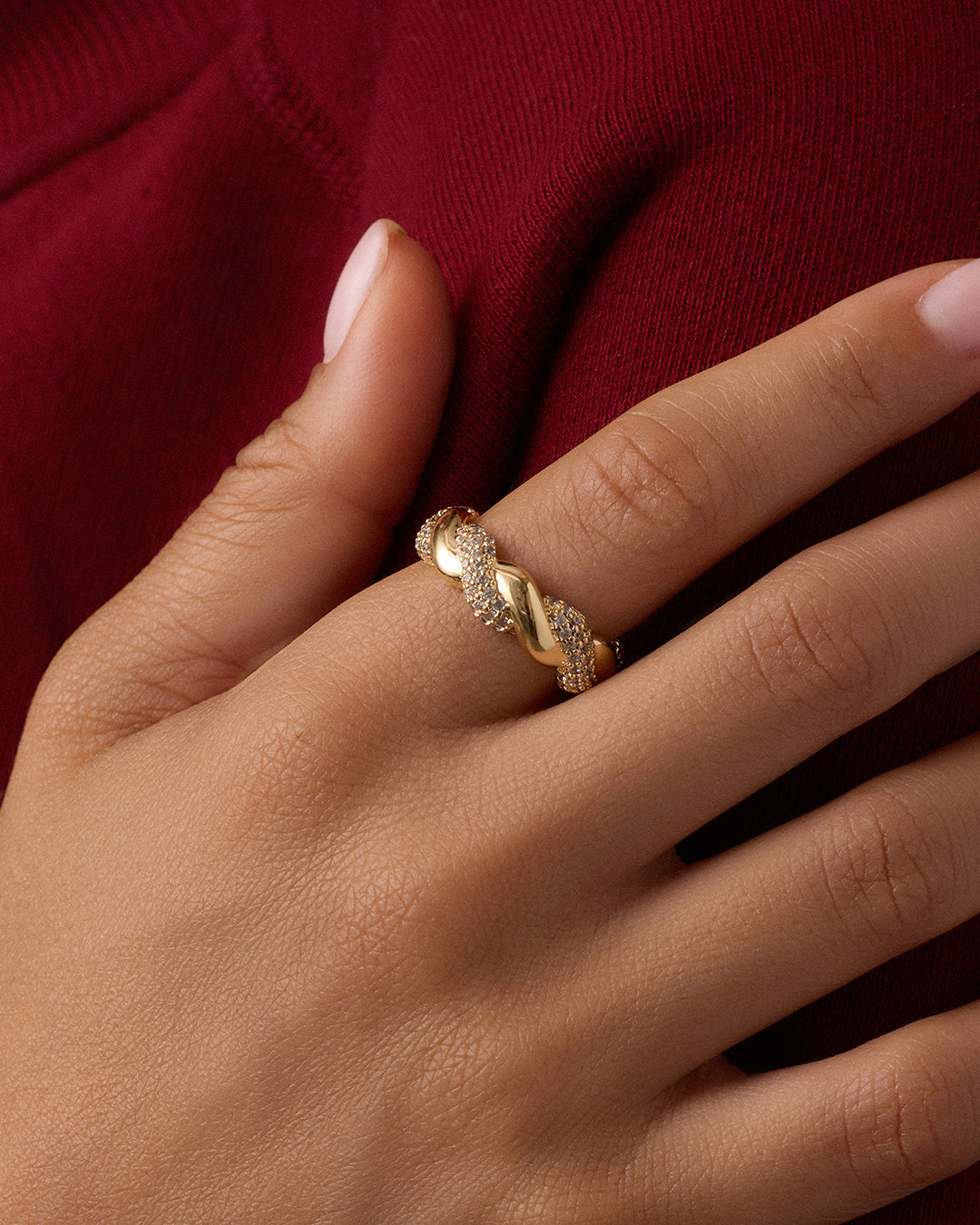 Alternative view of Crew Shimmer Ring