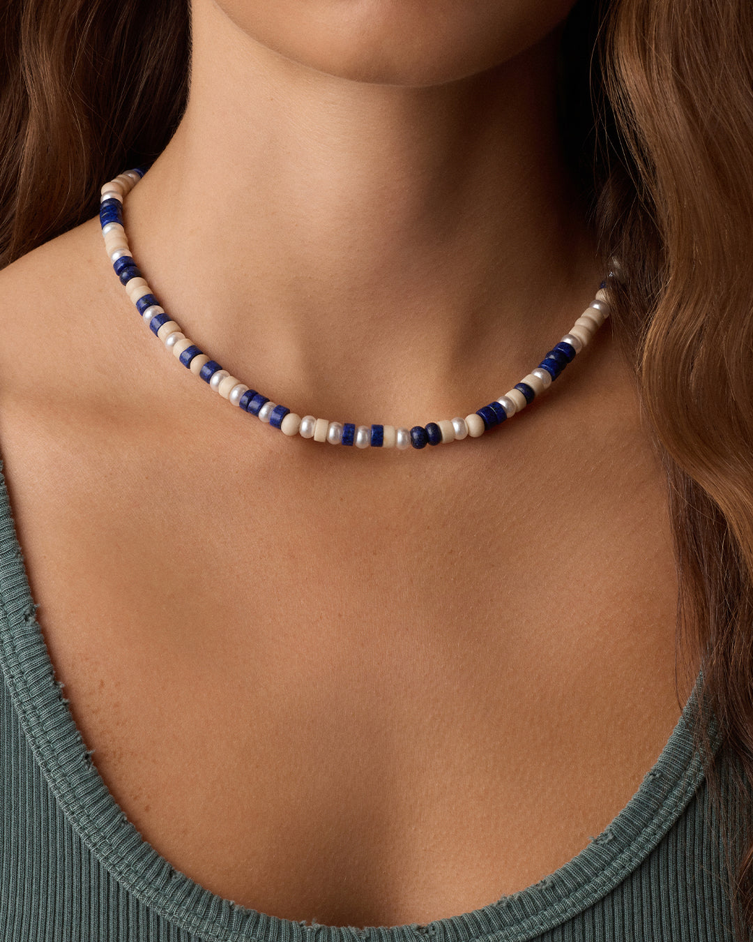 Alternative view of Harbor Statement Necklace