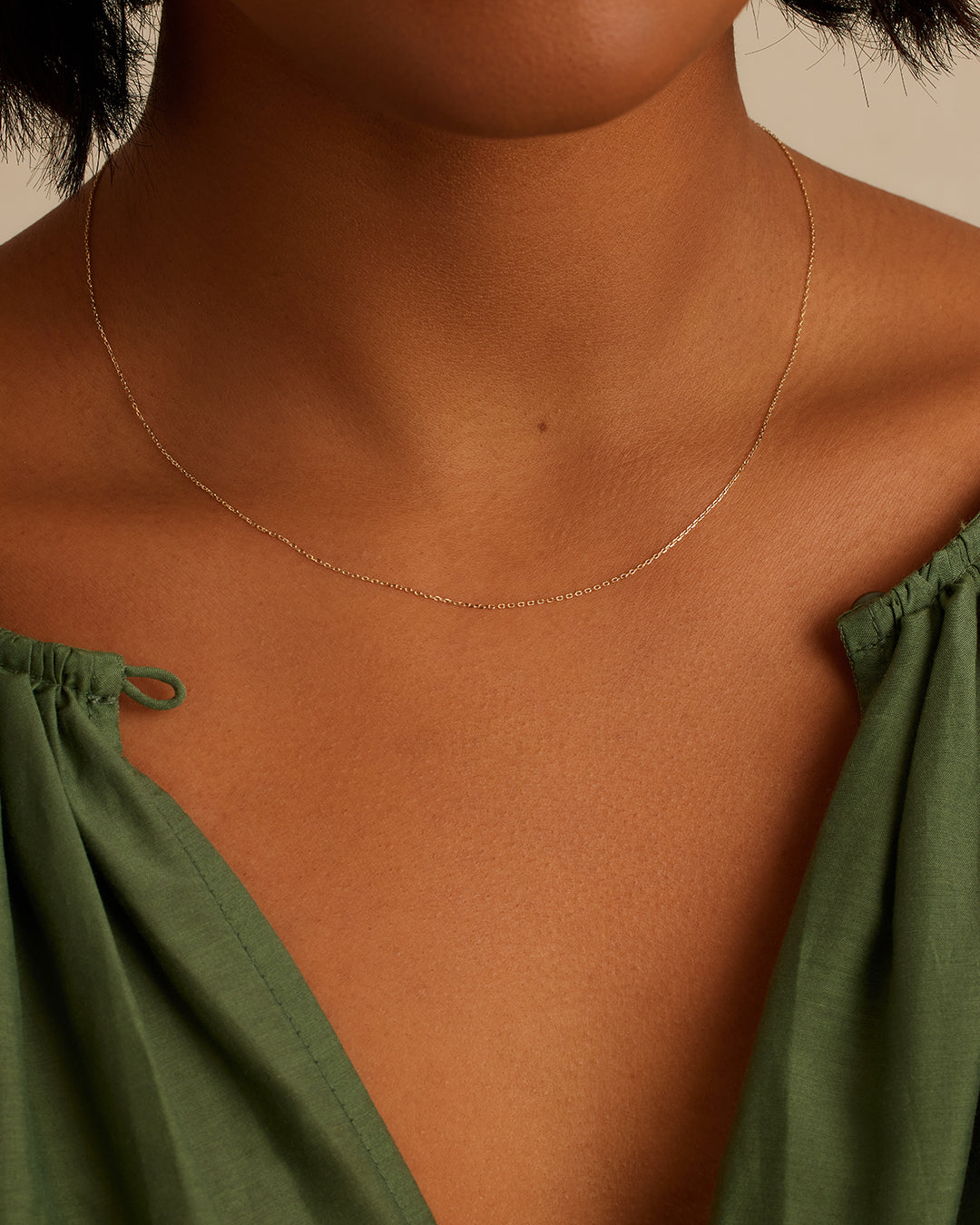Alternative view of 14k Gold Basic Chain