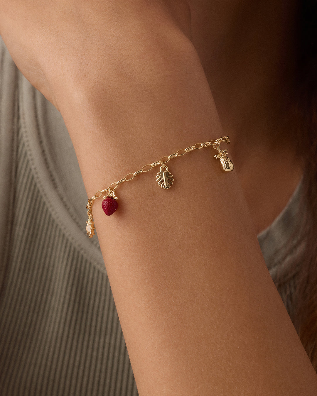 Alternative view of Summer Mini Charm Bracelet